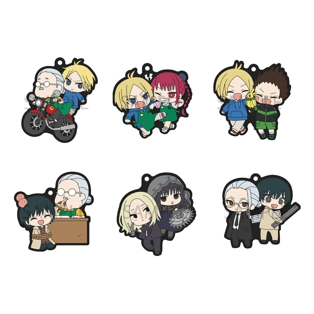 Sakamoto Days Rubber Mascot Buddycolle Rubber Charms 7 cm - 1 Unidade